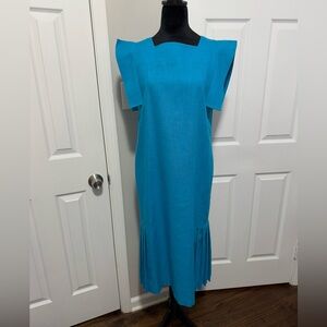 Retro 70s/80s David Warren ILGWU dress, vtg size 8